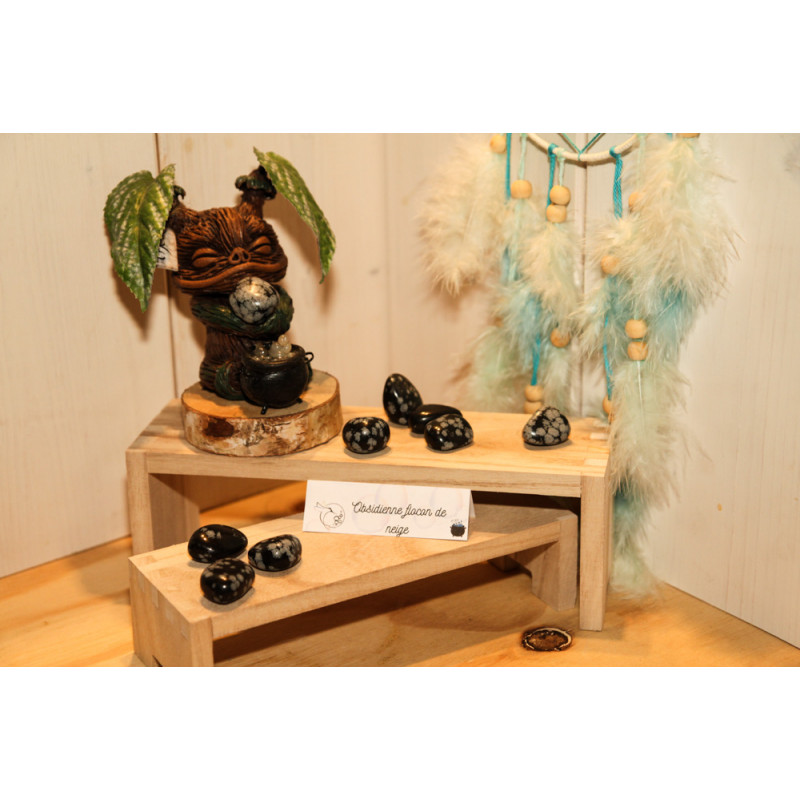 Obsidienne Flocon de neige