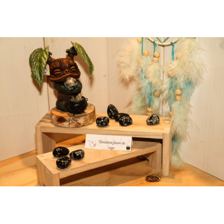 Obsidienne Flocon de neige