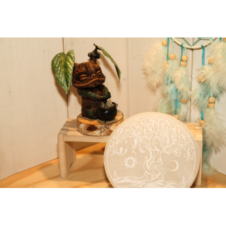 Plateau Sélénite 14cm